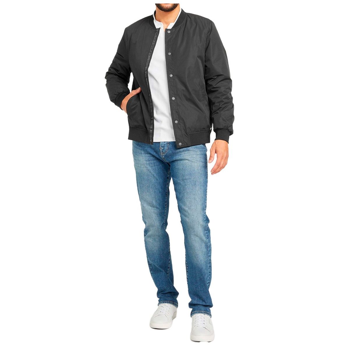 Chamarra Bomber para Hombre Guess