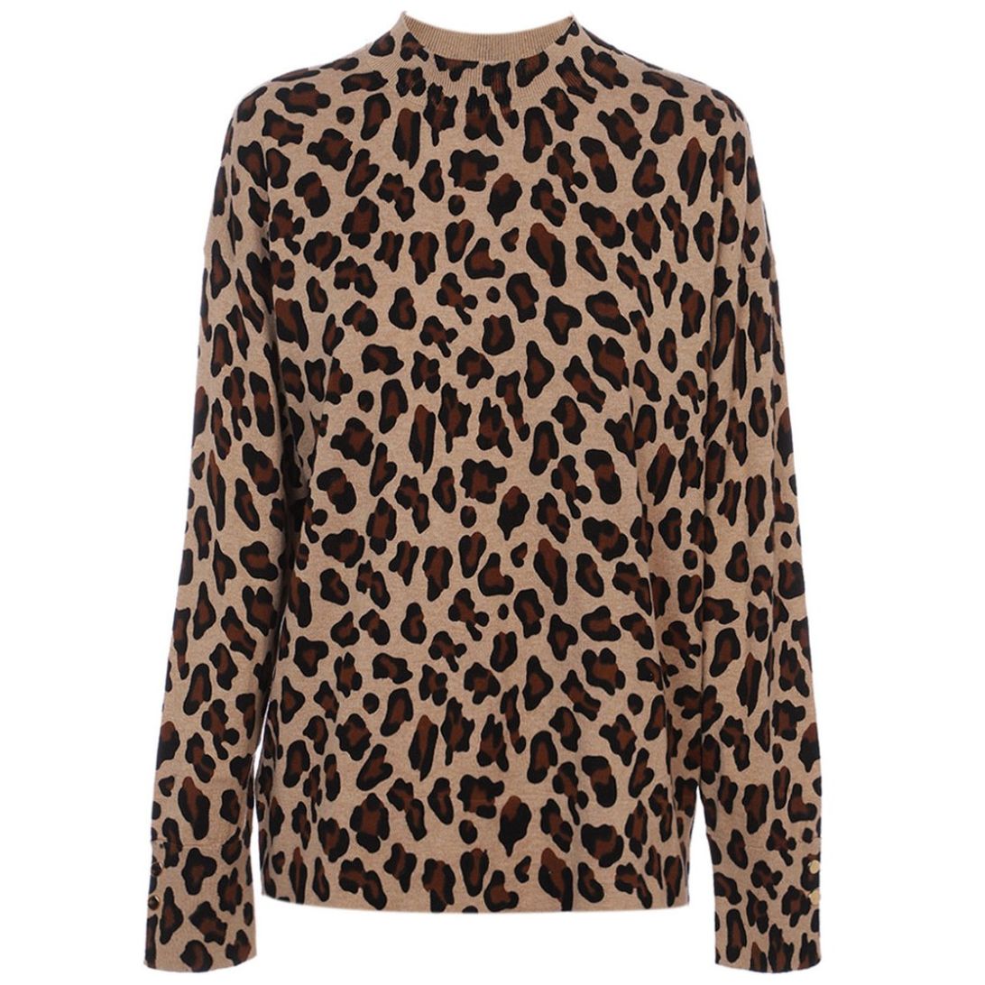 Suéter Animal Print para Mujer Talla Extra Life Styler