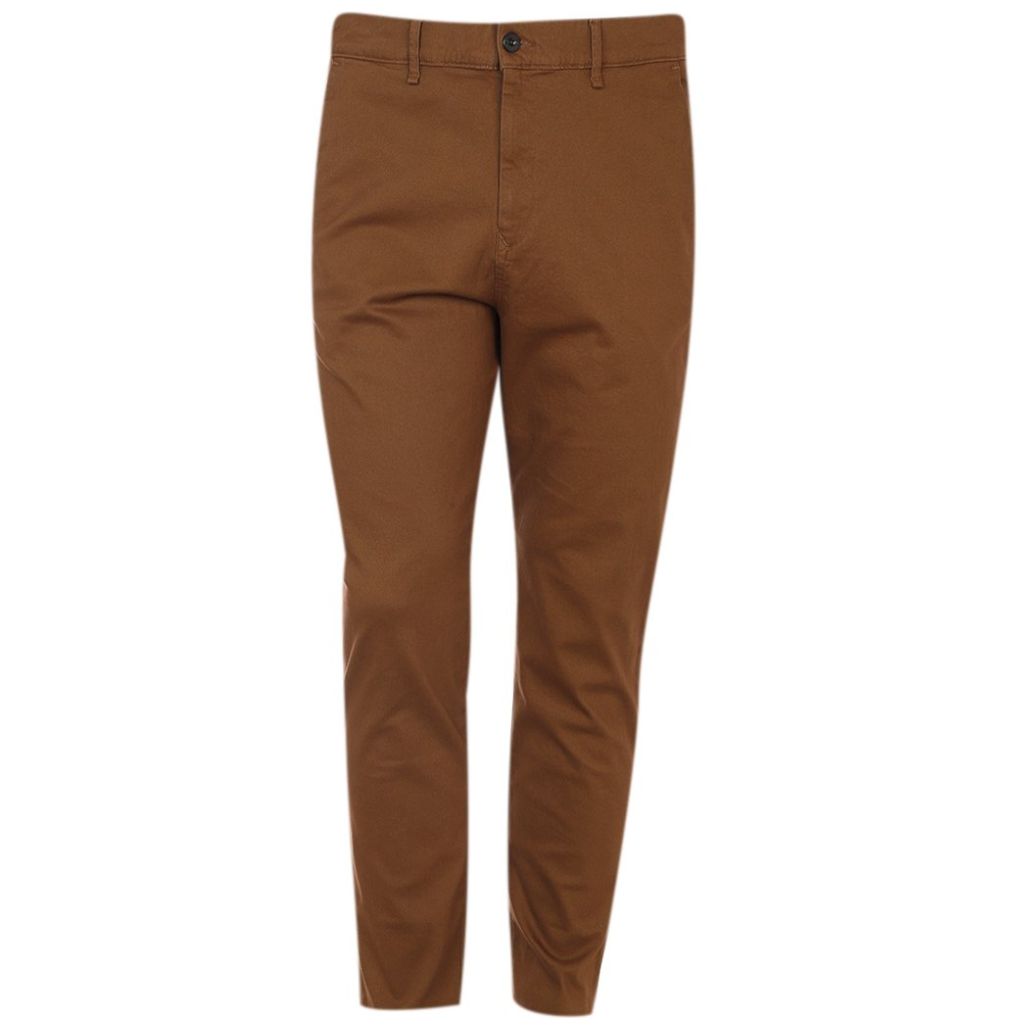 Pantalón Slimfit de Gabardina para Hombre Plus Silver Plate