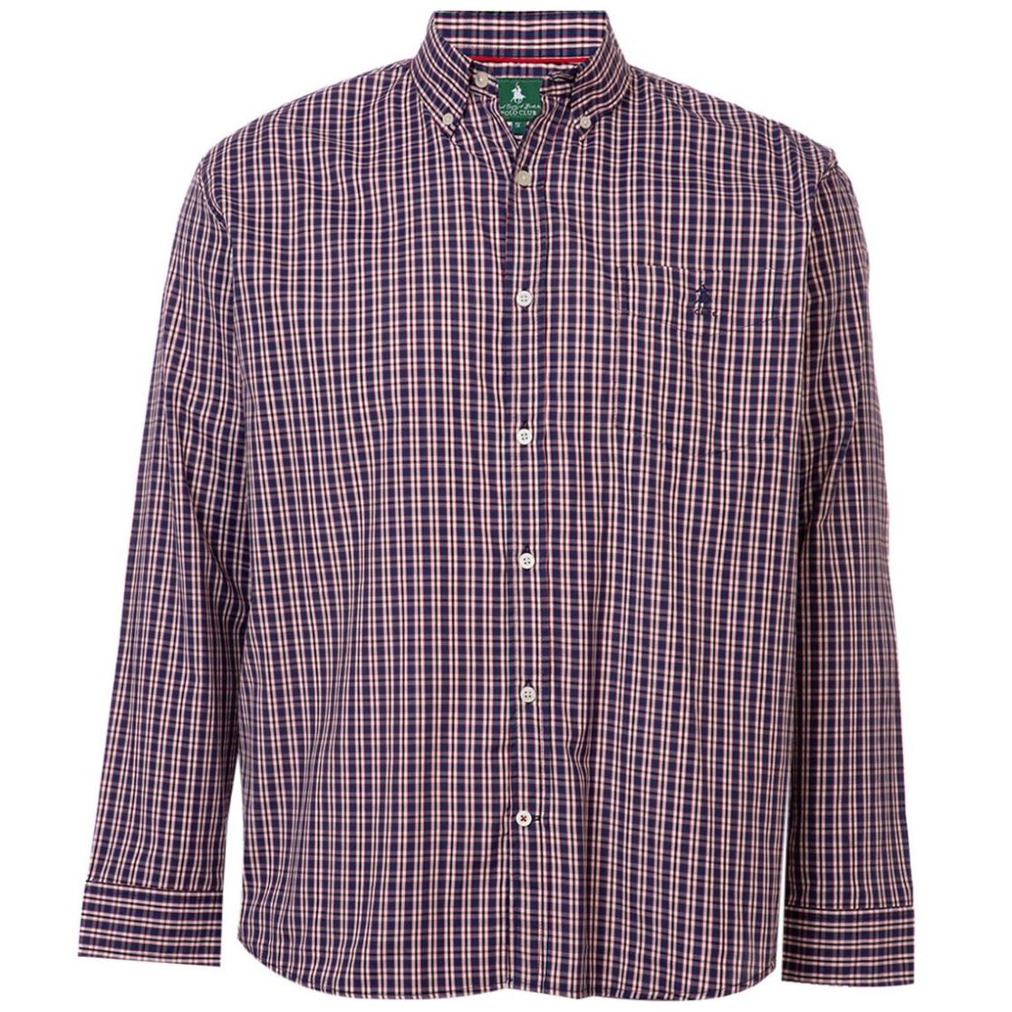 Camisa a Cuadros para Hombre Plus Polo Club