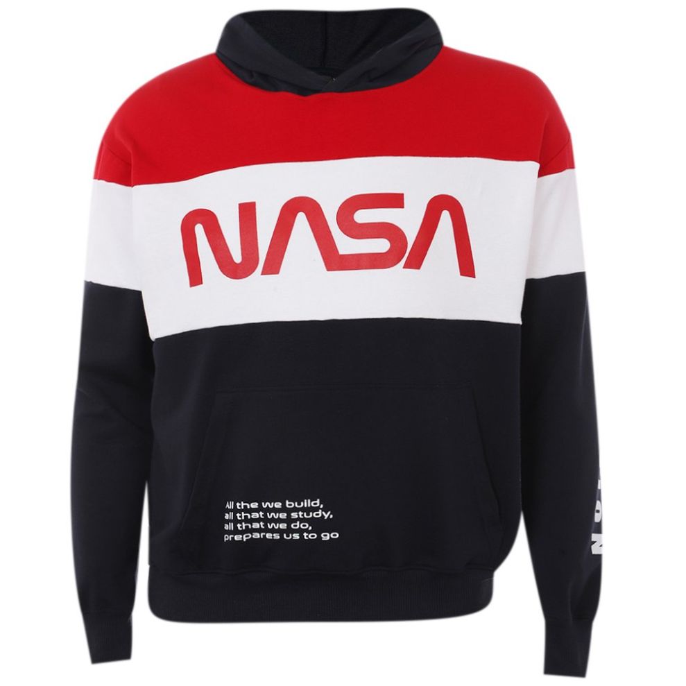 Sudadera de Bloques para Hombre Plus Nasa