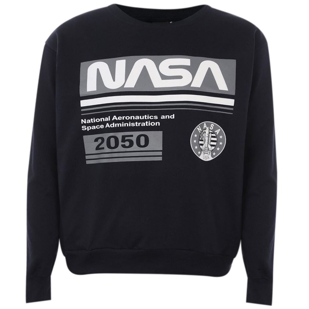 Sudadera Estampada para Hombre Plus Nasa