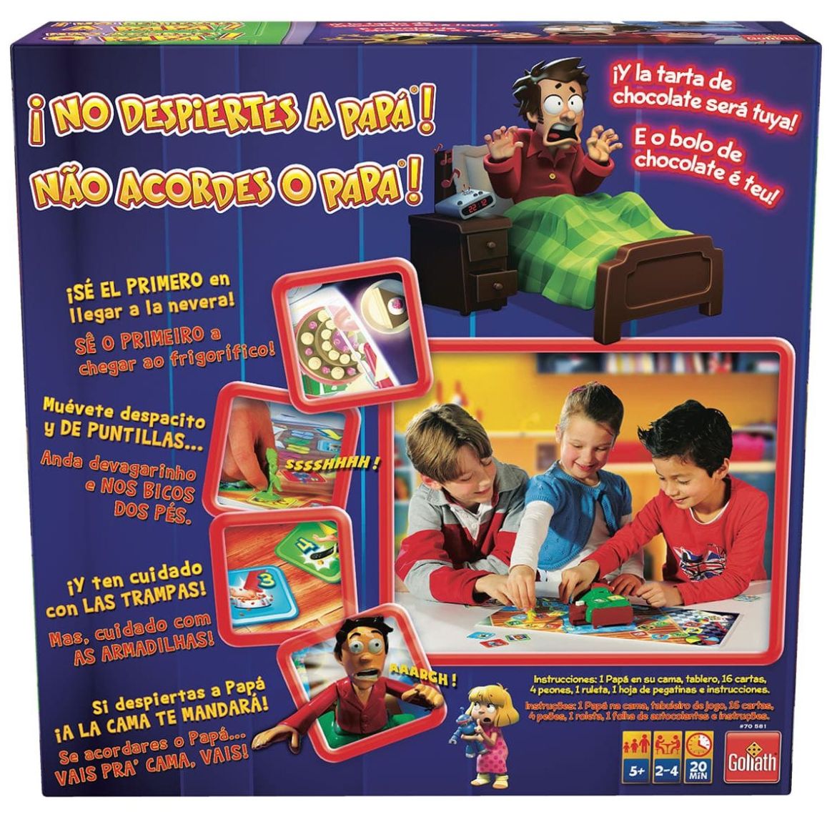 Juego de Mesa No Despiertes a Papá Goliath