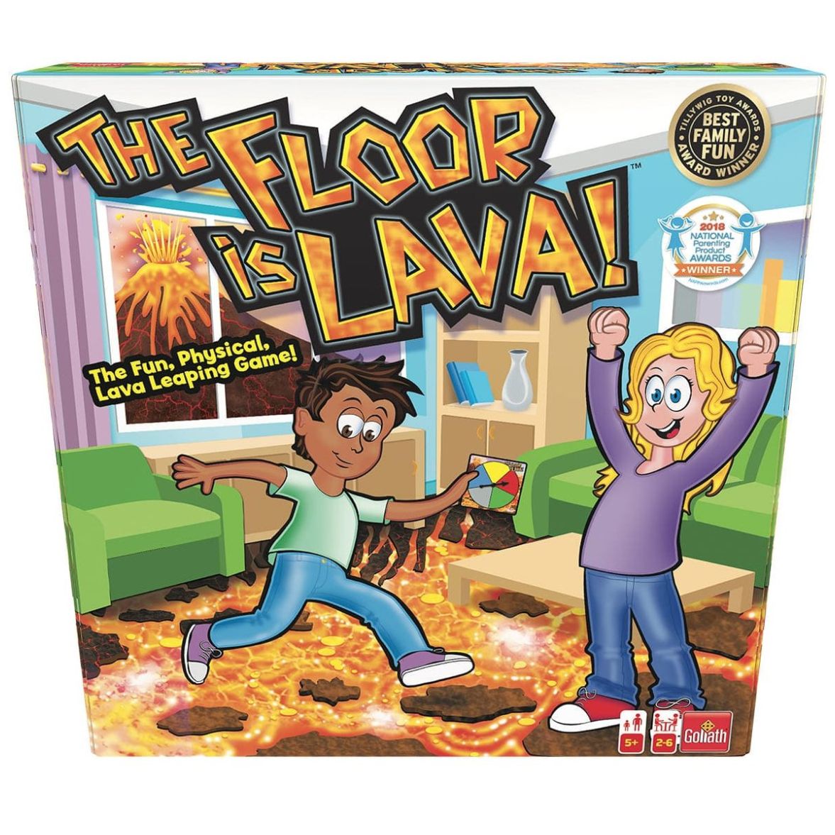 Juego de Mesa Floor Is Lava Goliath