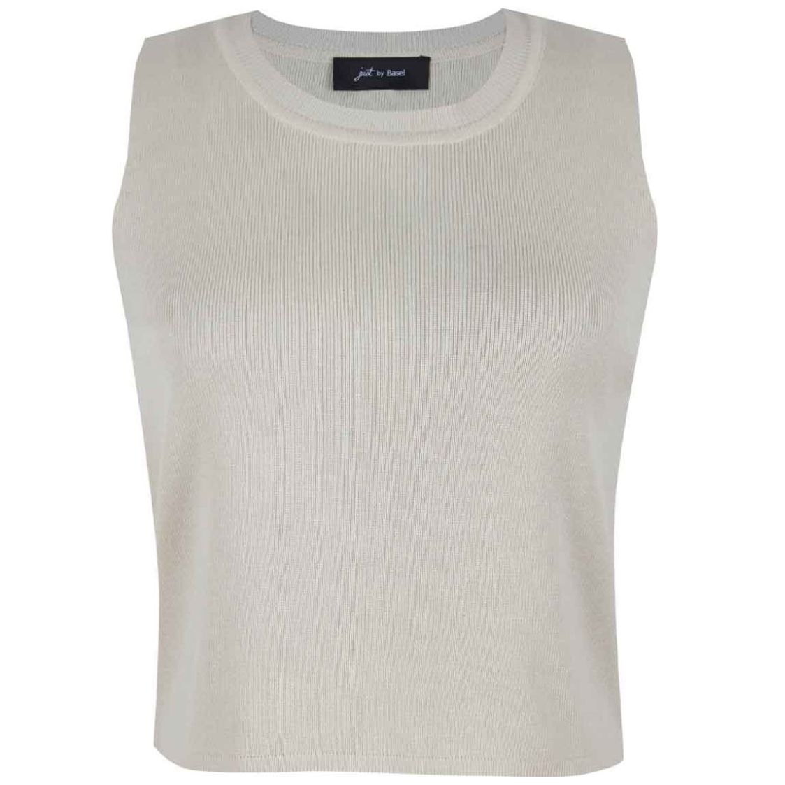 Top Cuello Redondo para Mujer Petite Just By Basel