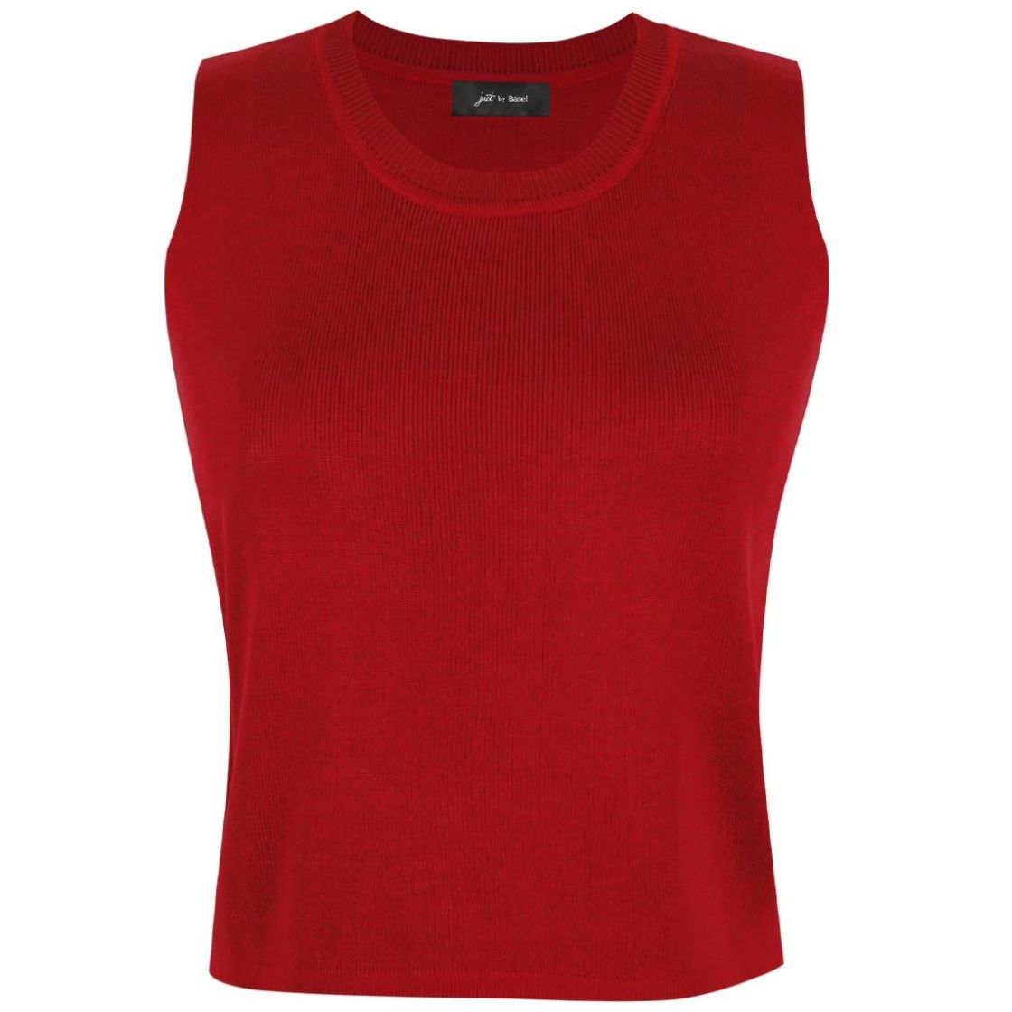 Top Cuello Redondo para Mujer Petite Just By Basel