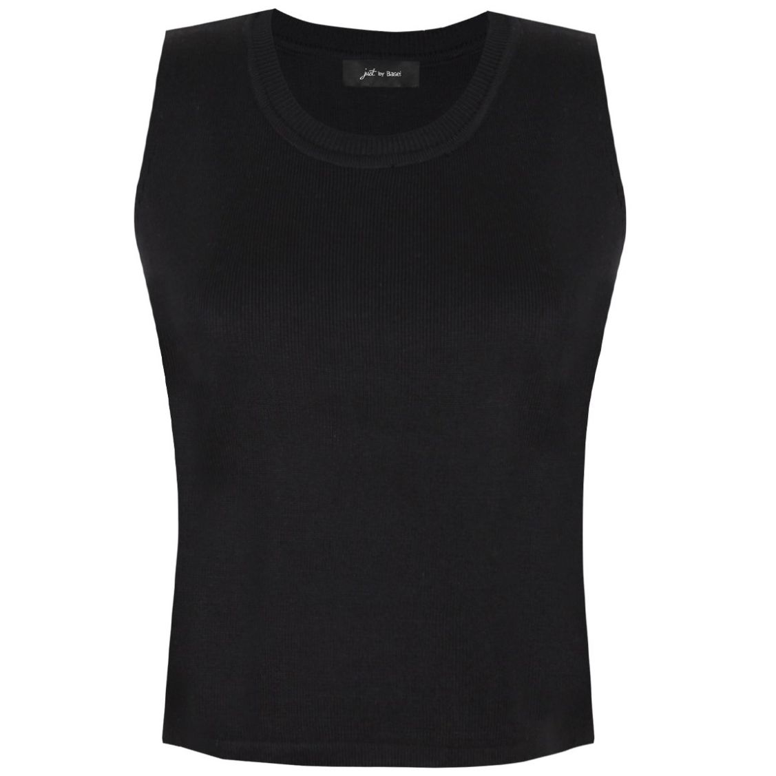 Top Cuello Redondo para Mujer Petite Just By Basel