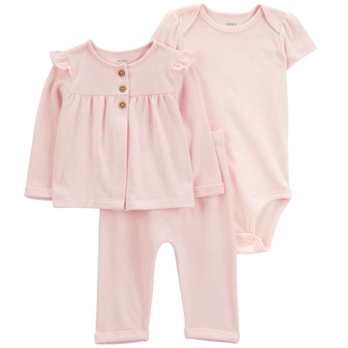 Conjunto de 3 Piezas para Bebé Niña Carter's