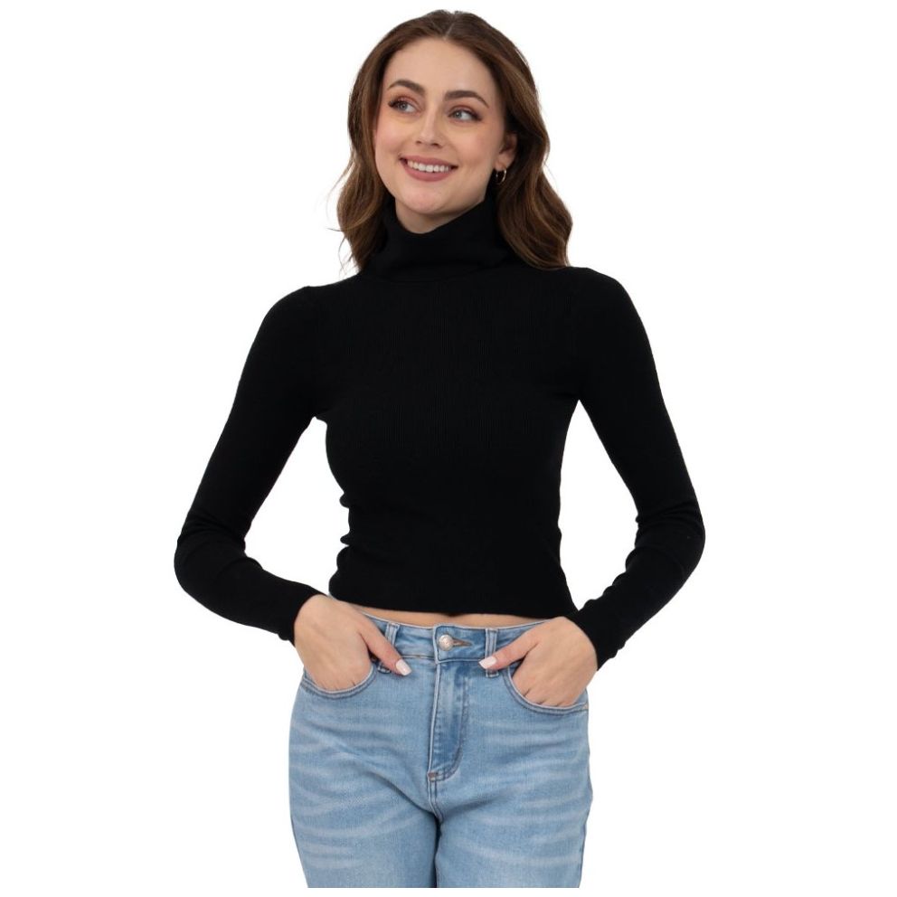 Suéter Cuello Alto  para Mujer Juniors Forever 21