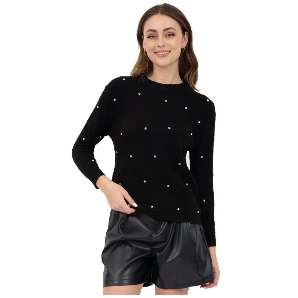 Suéter de Brillos  para Mujer Juniors Forever 21