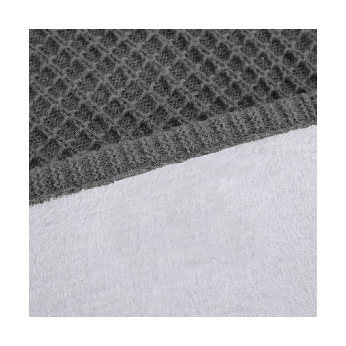 Frazada Standard  Gris Home Nature