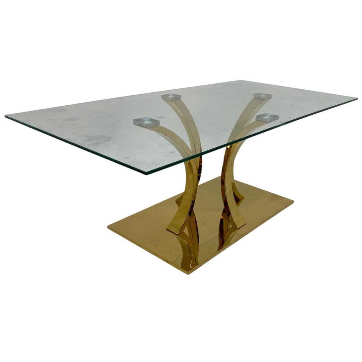 Mesa Rectangular Silvery Gold Concepts