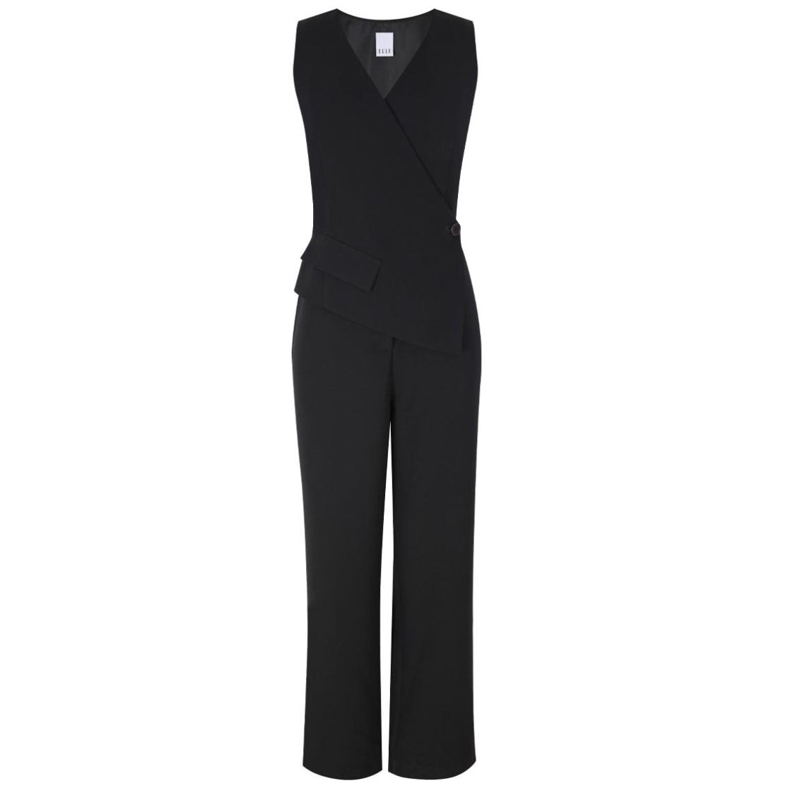 Jumpsuit Chaleco Asimétrico para Mujer Elle