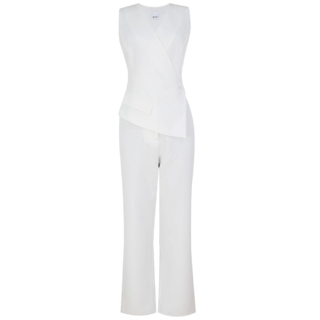 Jumpsuit Chaleco Asimétrico para Mujer Elle