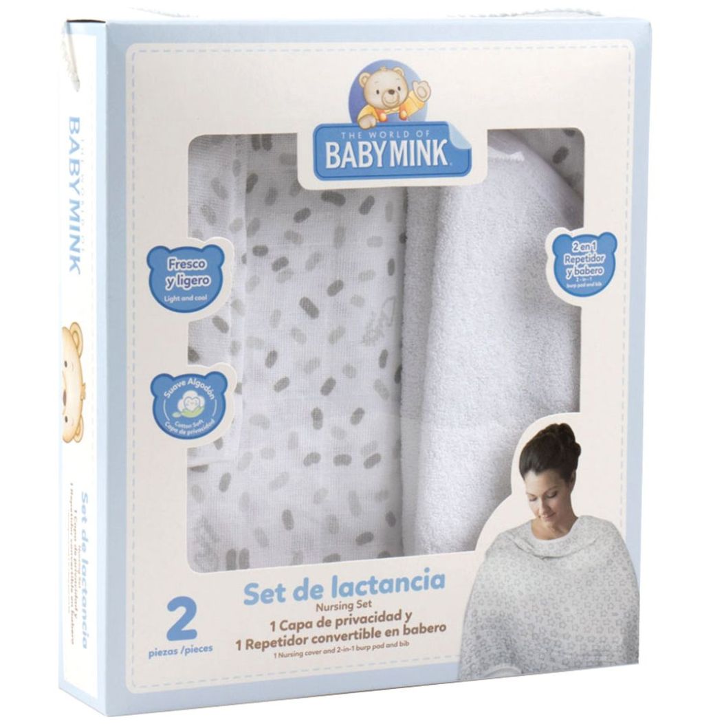 Set de Lactancia de Estrellas Baby Mink