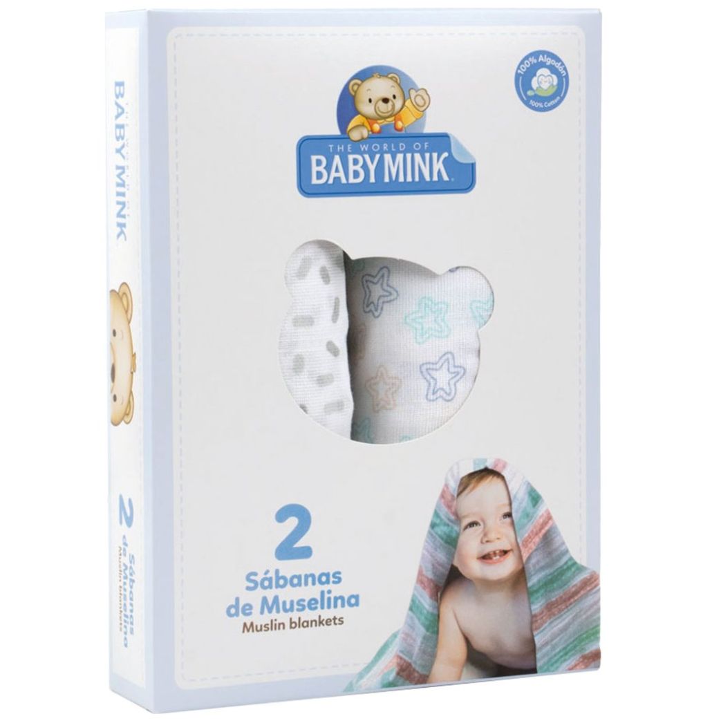 Sabanas de Muselina Baby Mink