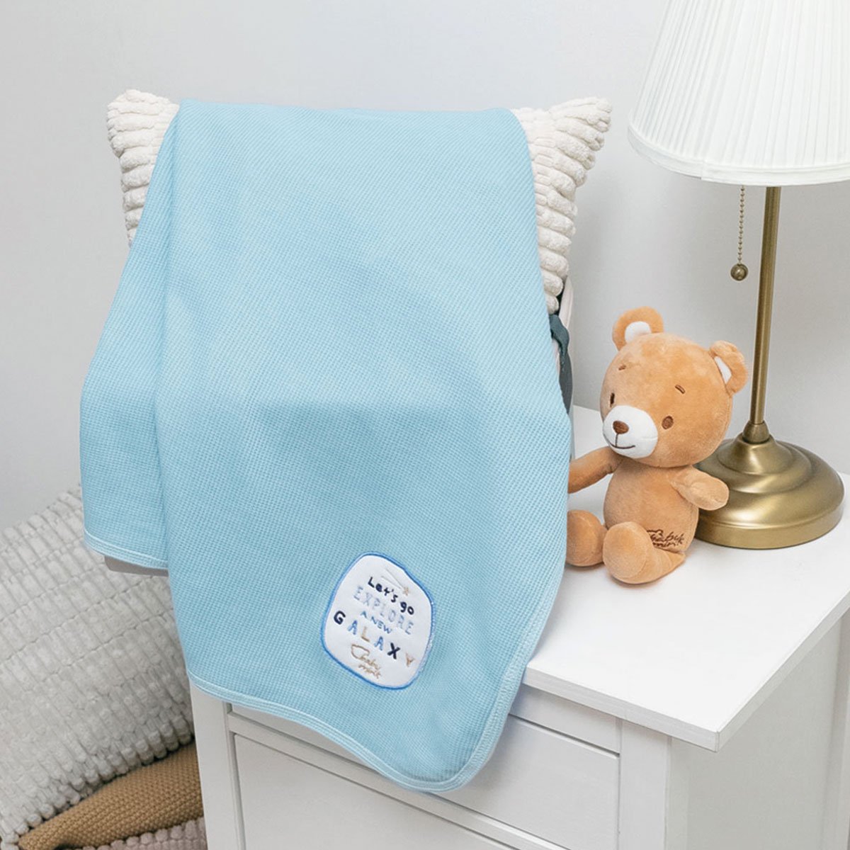 Sabana Termal con Bordado Baby Mink