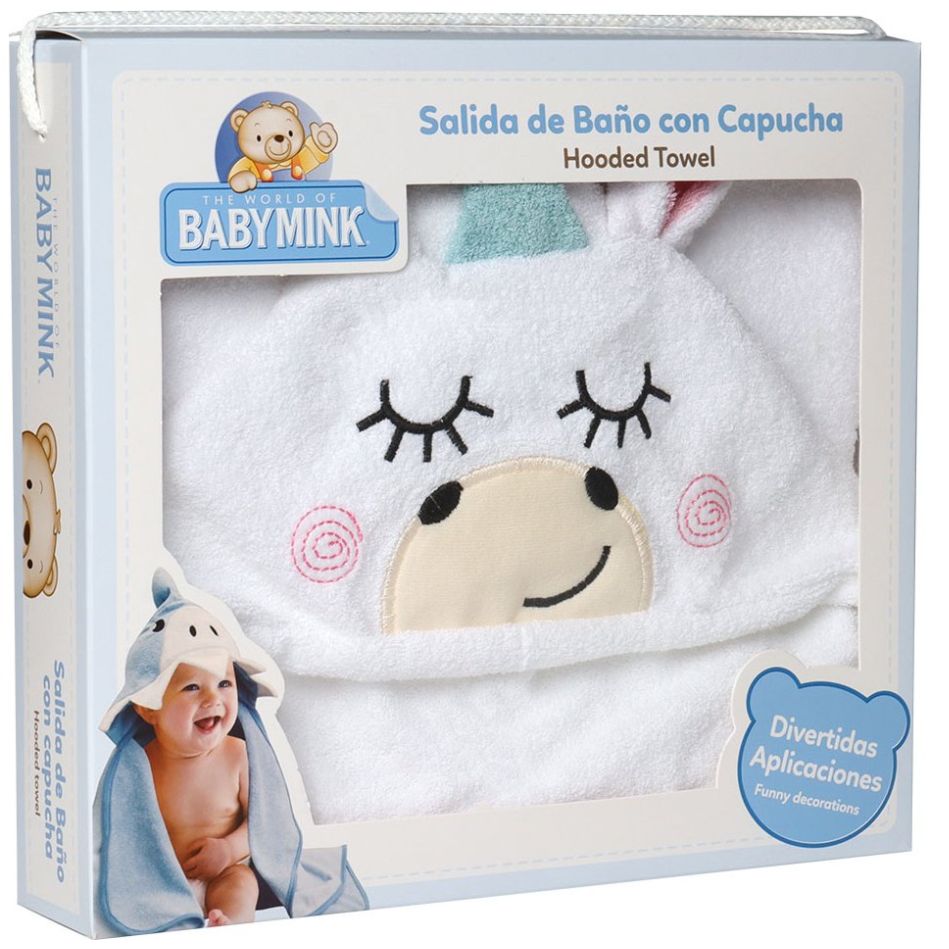 Salida de Baño Unicornio Baby Mink