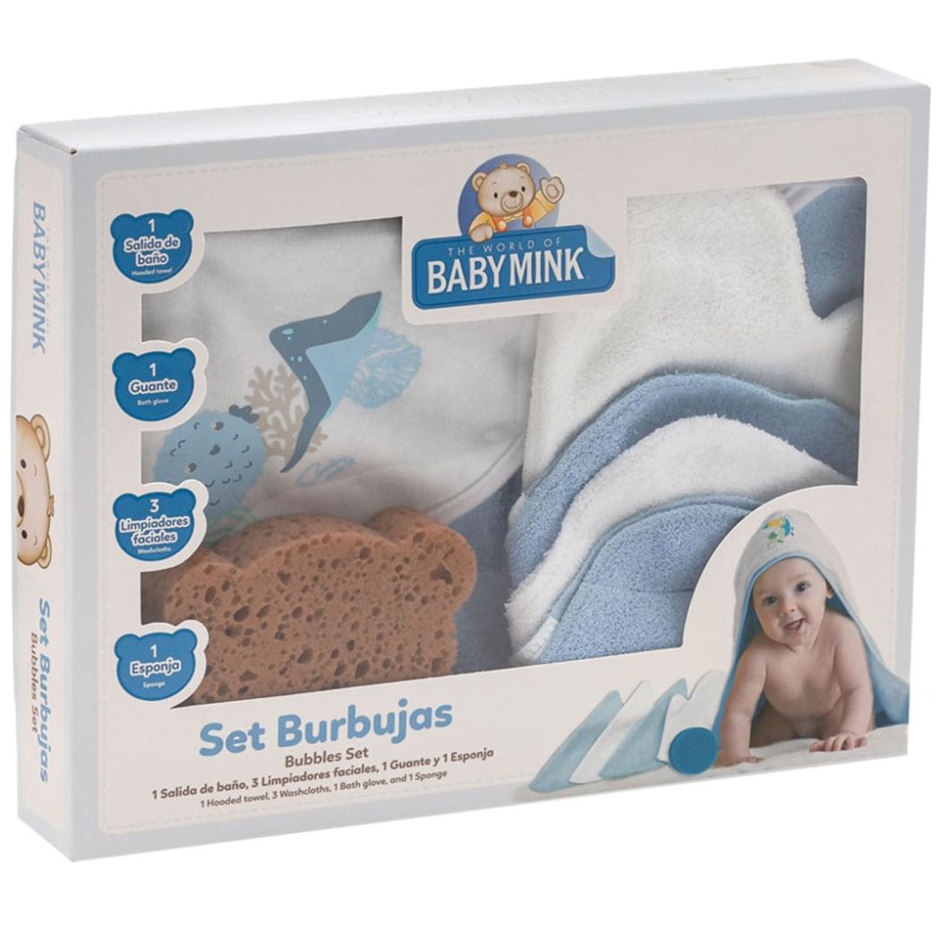 Set de Baño de Burbujas Baby Mink