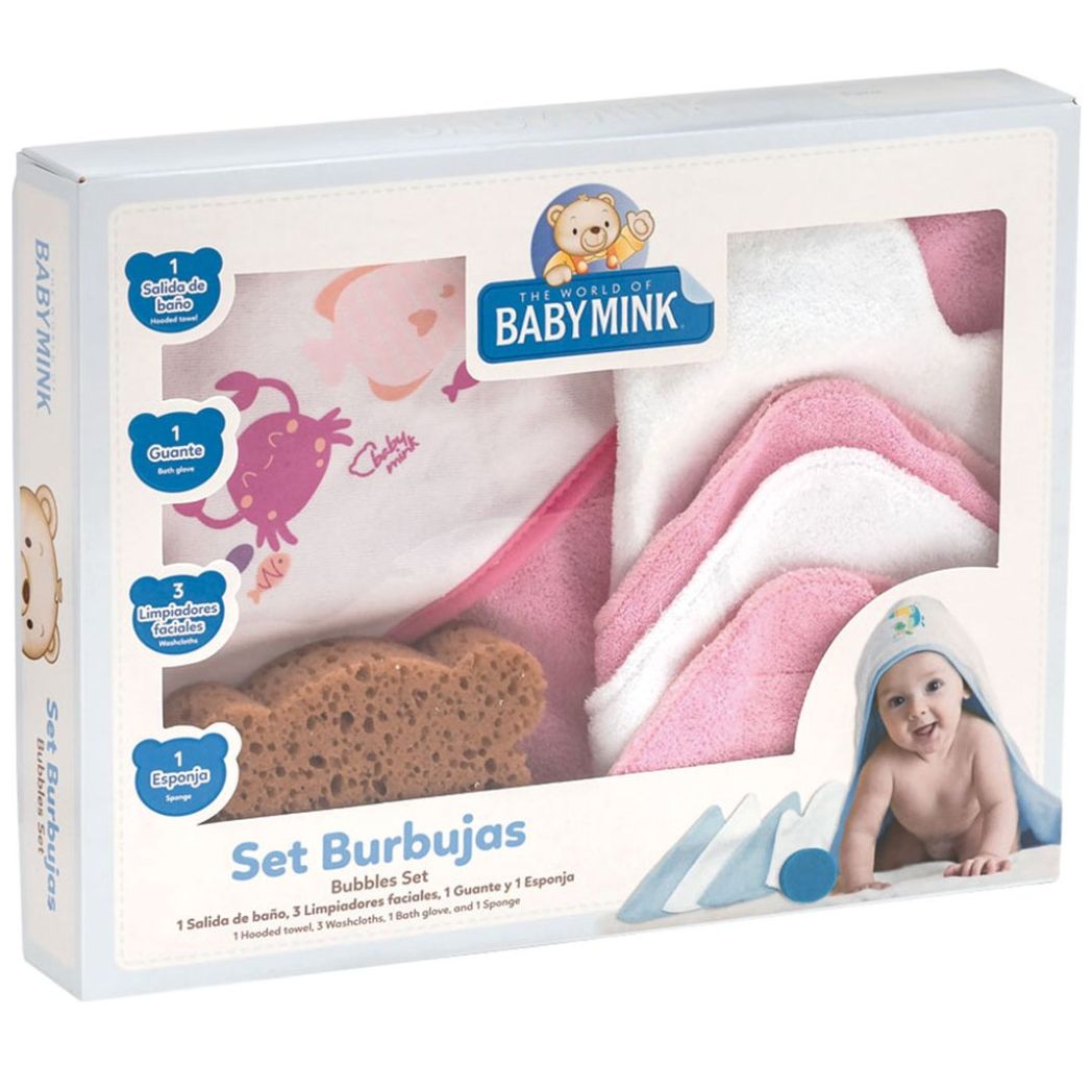 Set de Baño de Burbujas Baby Mink