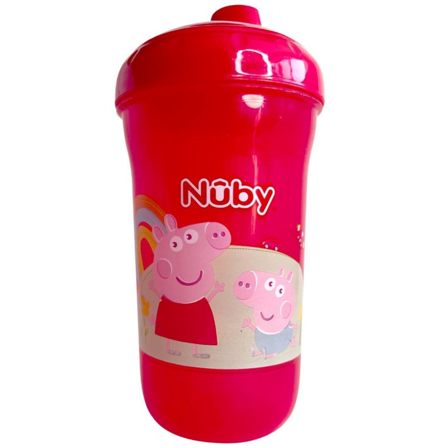 Vaso Antiderrames Pepa Pig Rojo Nuby