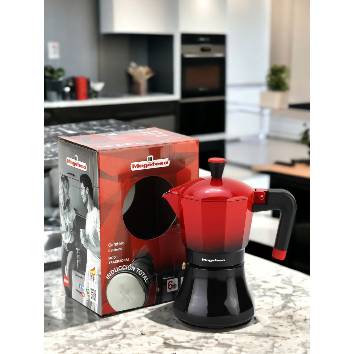 Cafetera Tradicional 6 Tazas Expreso Magefesa