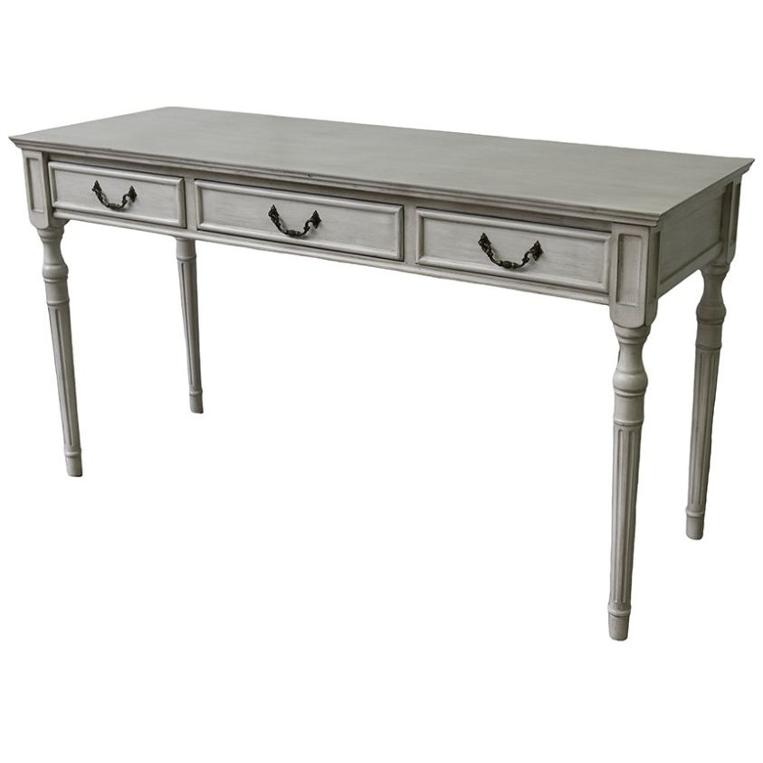 Escritorio Reina Gray Vintage Home