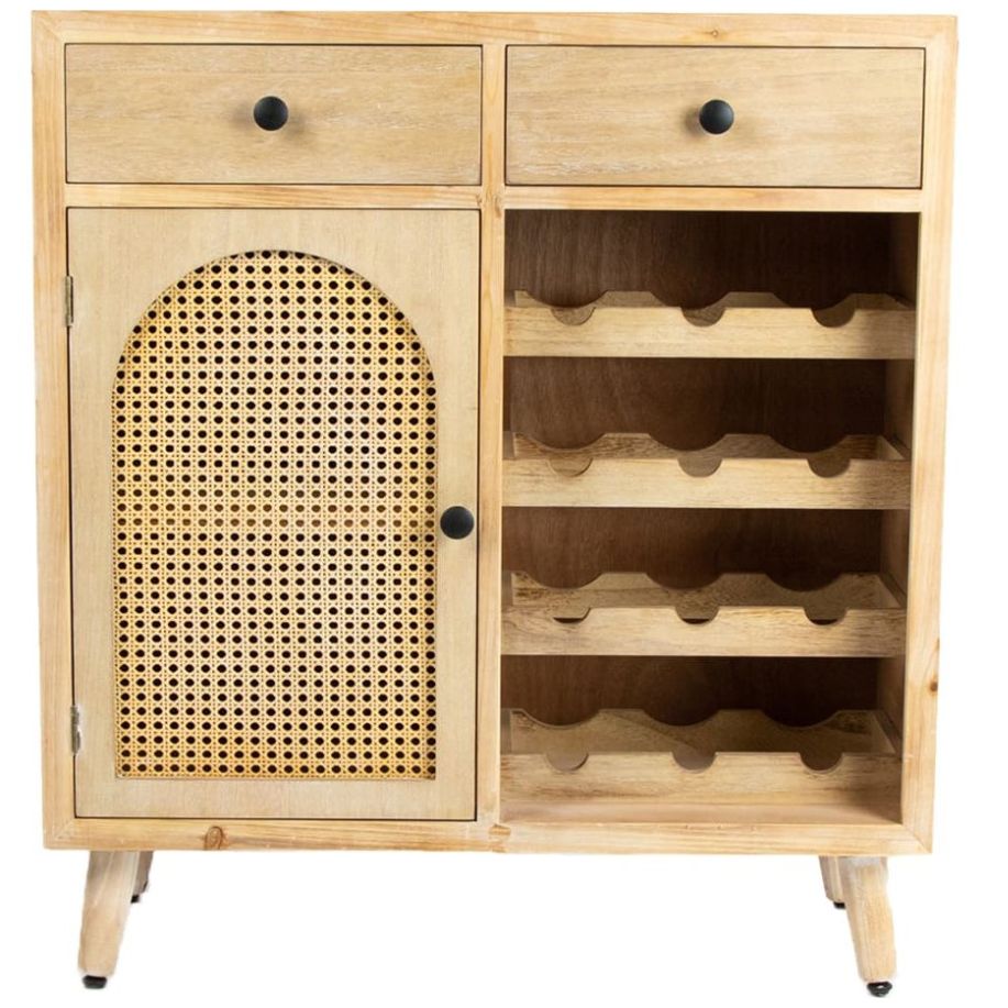 Cava de Vinos con Puerta Vintage Home