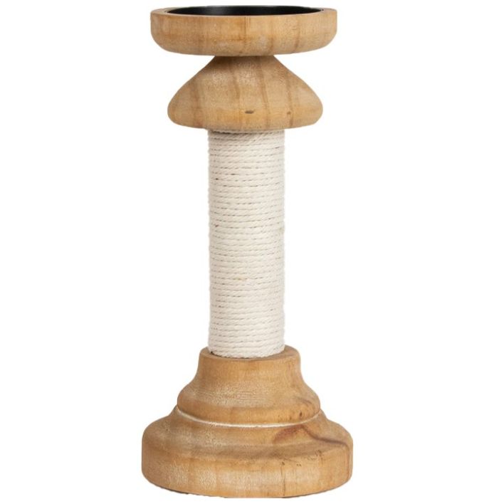 Candelero Pillar Romina G Vintage Home