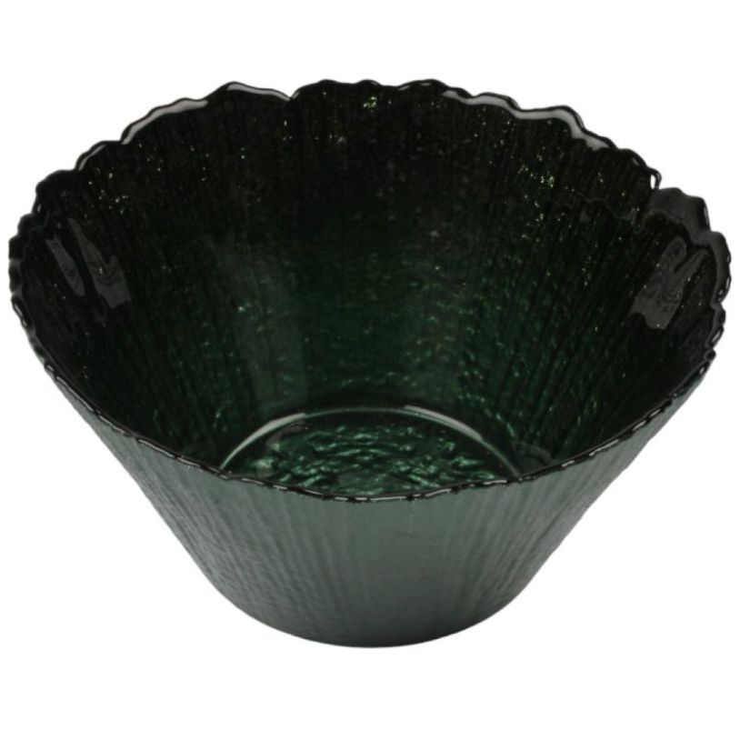 Bowl Verde Vidrio 16 Cm