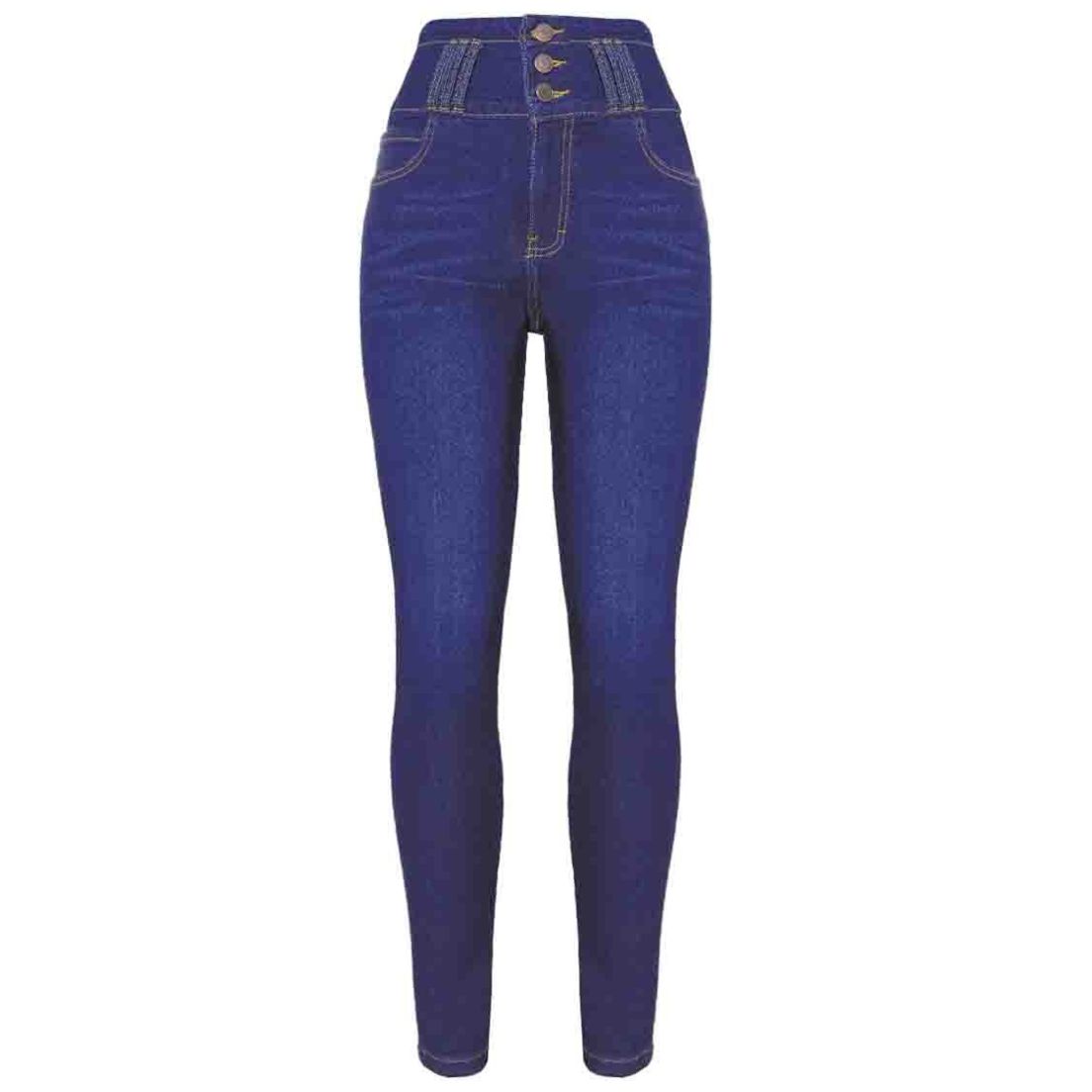 Jeans Pump Skinny para Mujer Jeans Beronna