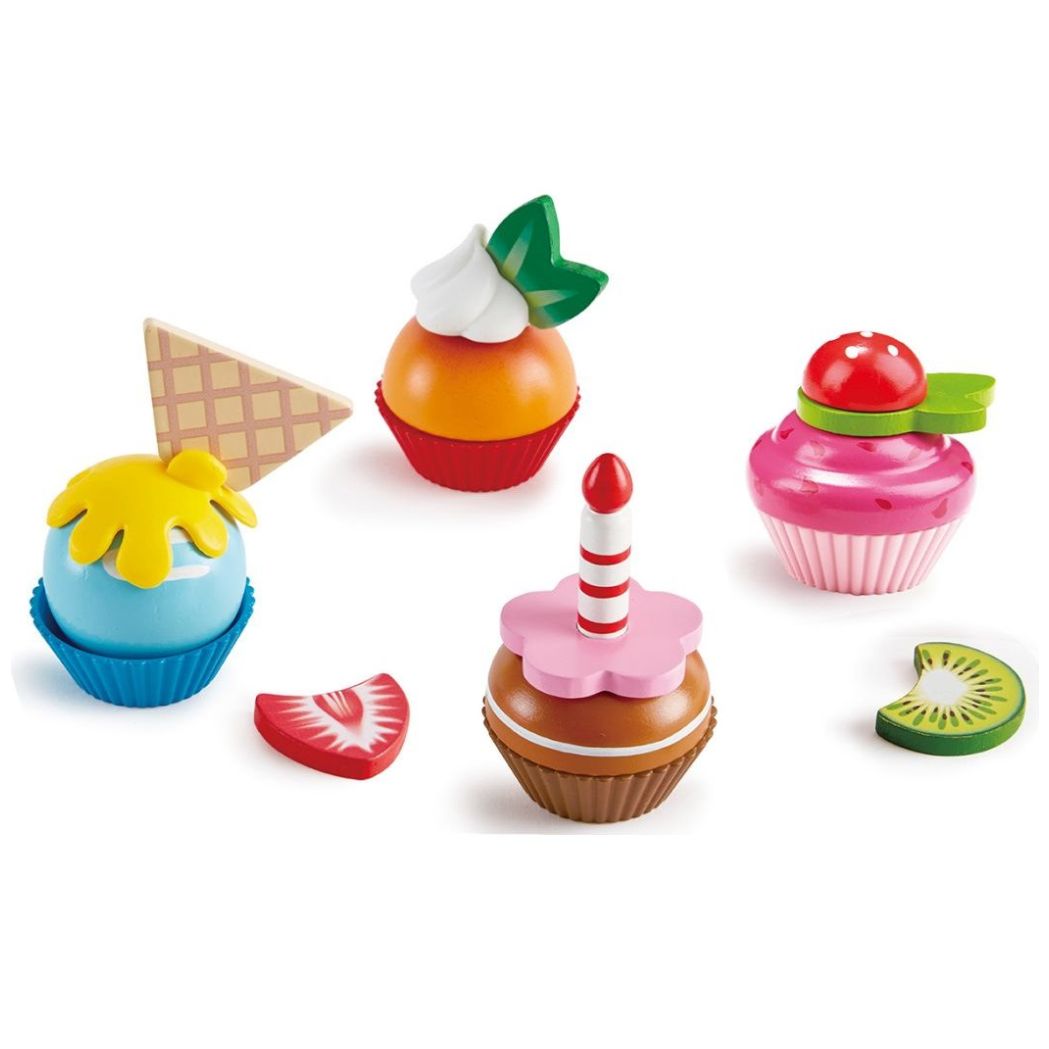 Set de Juegos para Cupcakes de Madera Hape