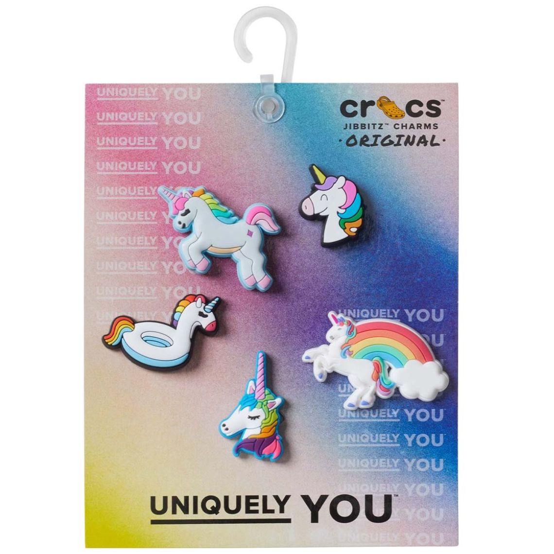 Kit Jibbitz Favorite Unicorns 5 Pack Crocs para Niña