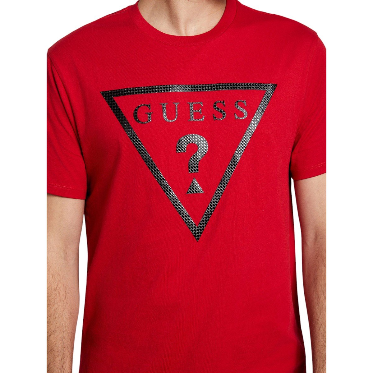 Playera Básica con Logo Original para Hombre Guess