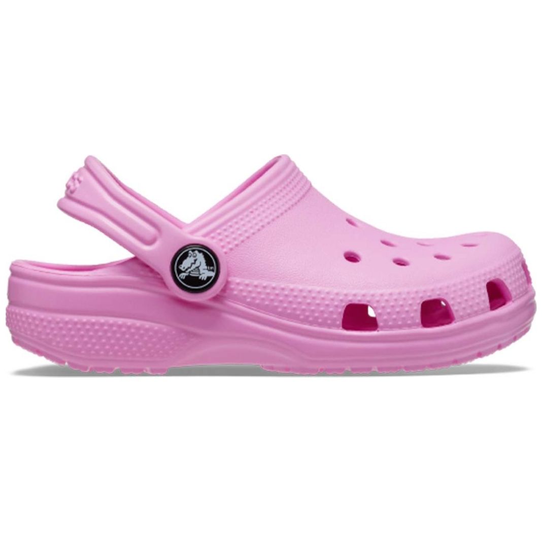Sueco Classic Clog 13-17 Rosa Crocs para Niña