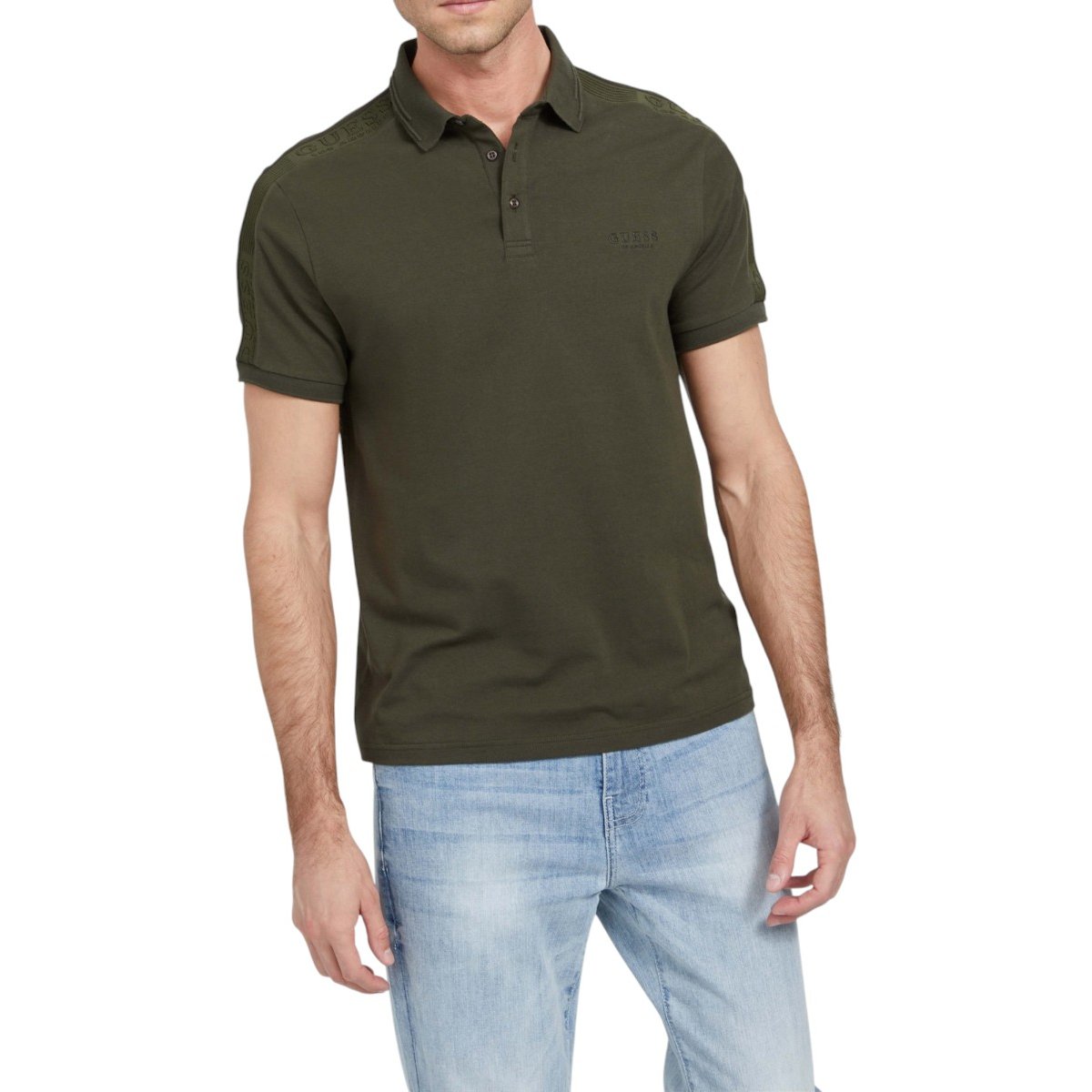 Playera Polo para Hombre Guess