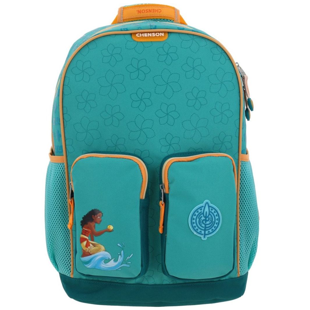 Mochila Hei Moana Princesas Aqua