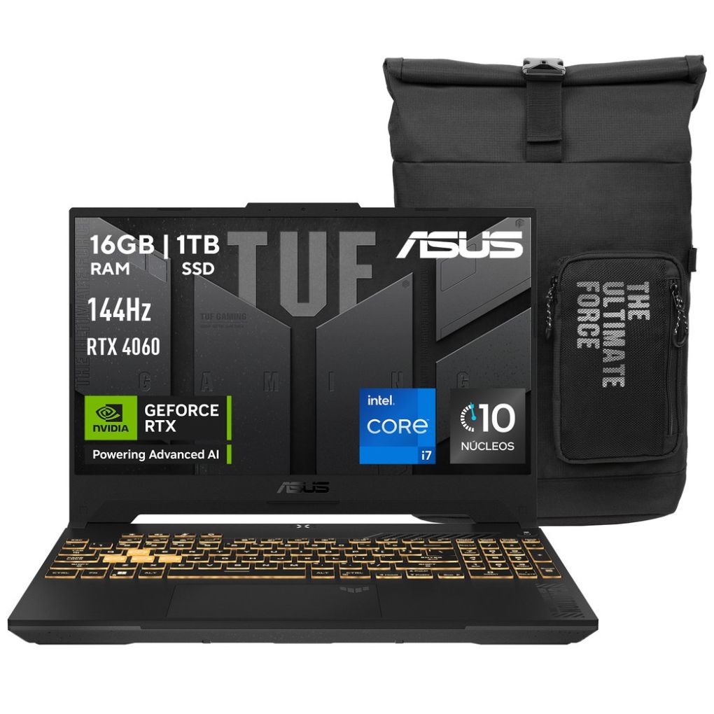 Laptop Asus Tuf Gaming F15 Fx507Vv-Lp313W Intel Core I7 Rtx4060 16Gb Ram 1Tb Ssd