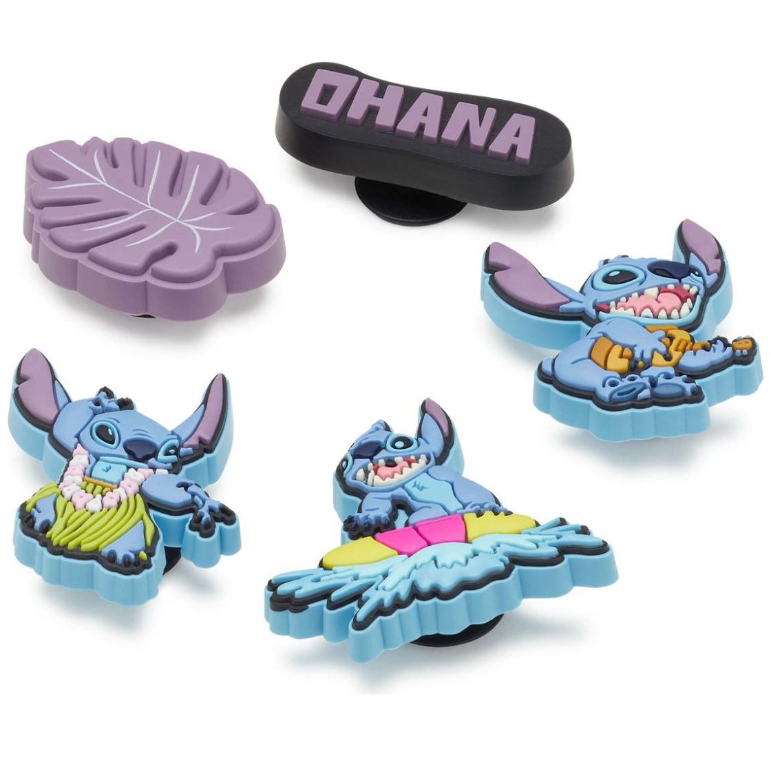 Kit Jibbitz Stitch Tropical 5 Piezas Crocs