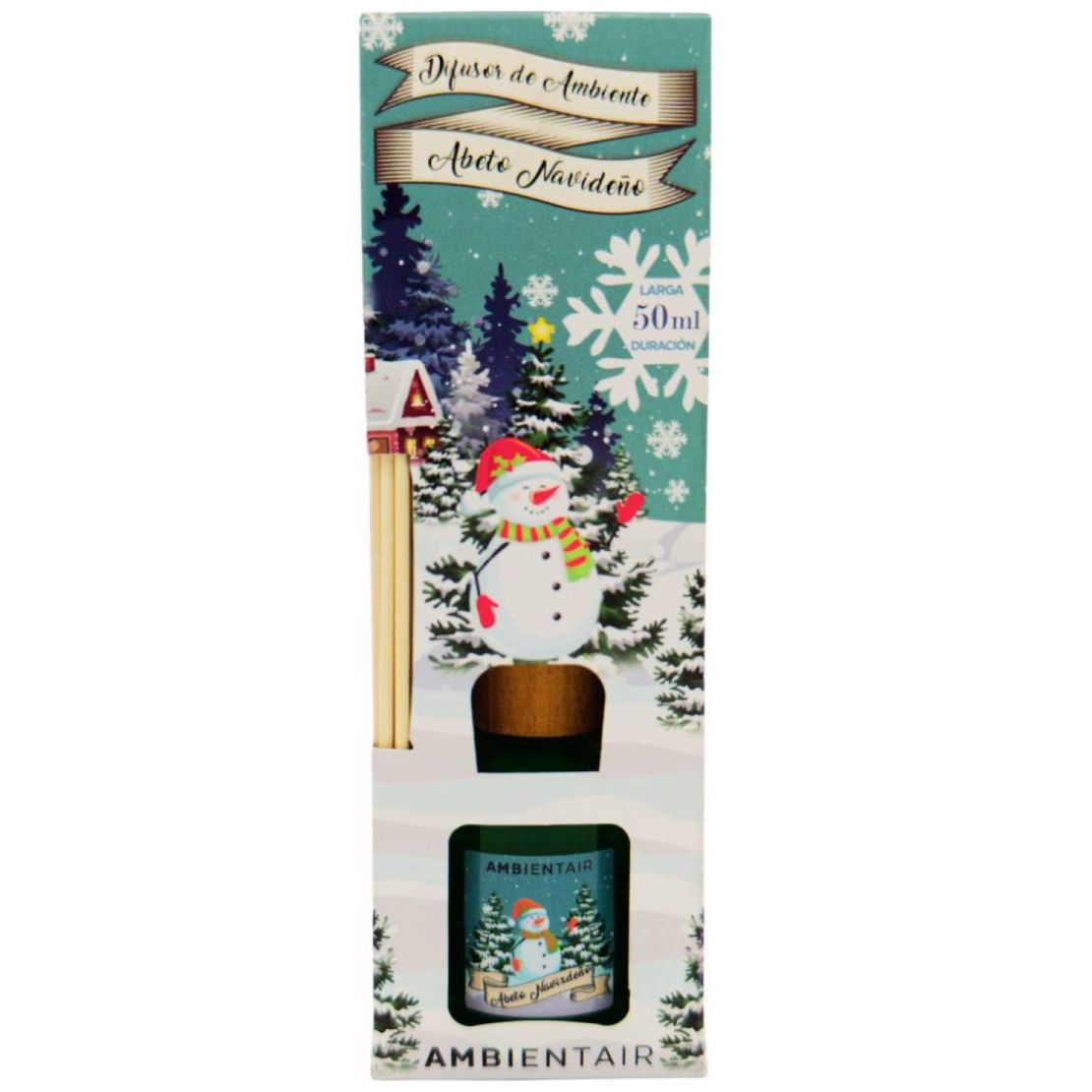 Mikado Abeto Muñeco de Nieve 50Ml Ambientair