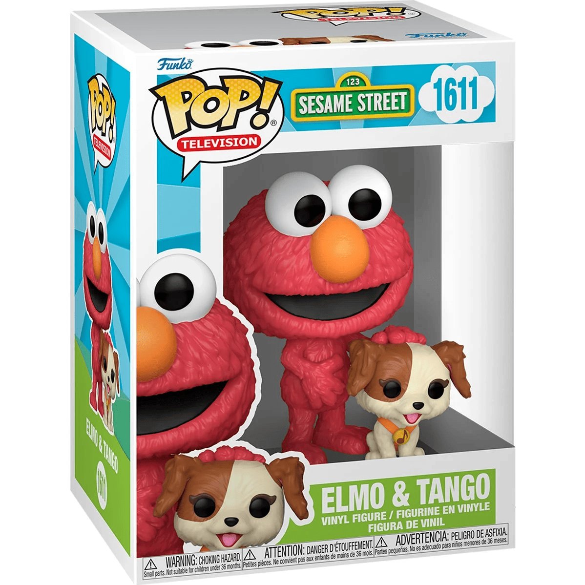 Funko Pop Tv: Plaza Sésamo Temporada 3 - Elmo y Tango