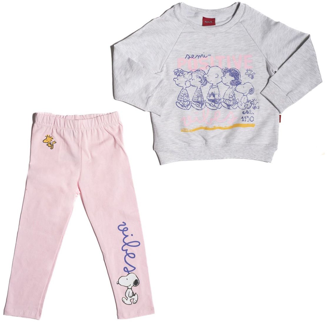 Conjunto de Sudadera y Leggins para Niña Snoopy