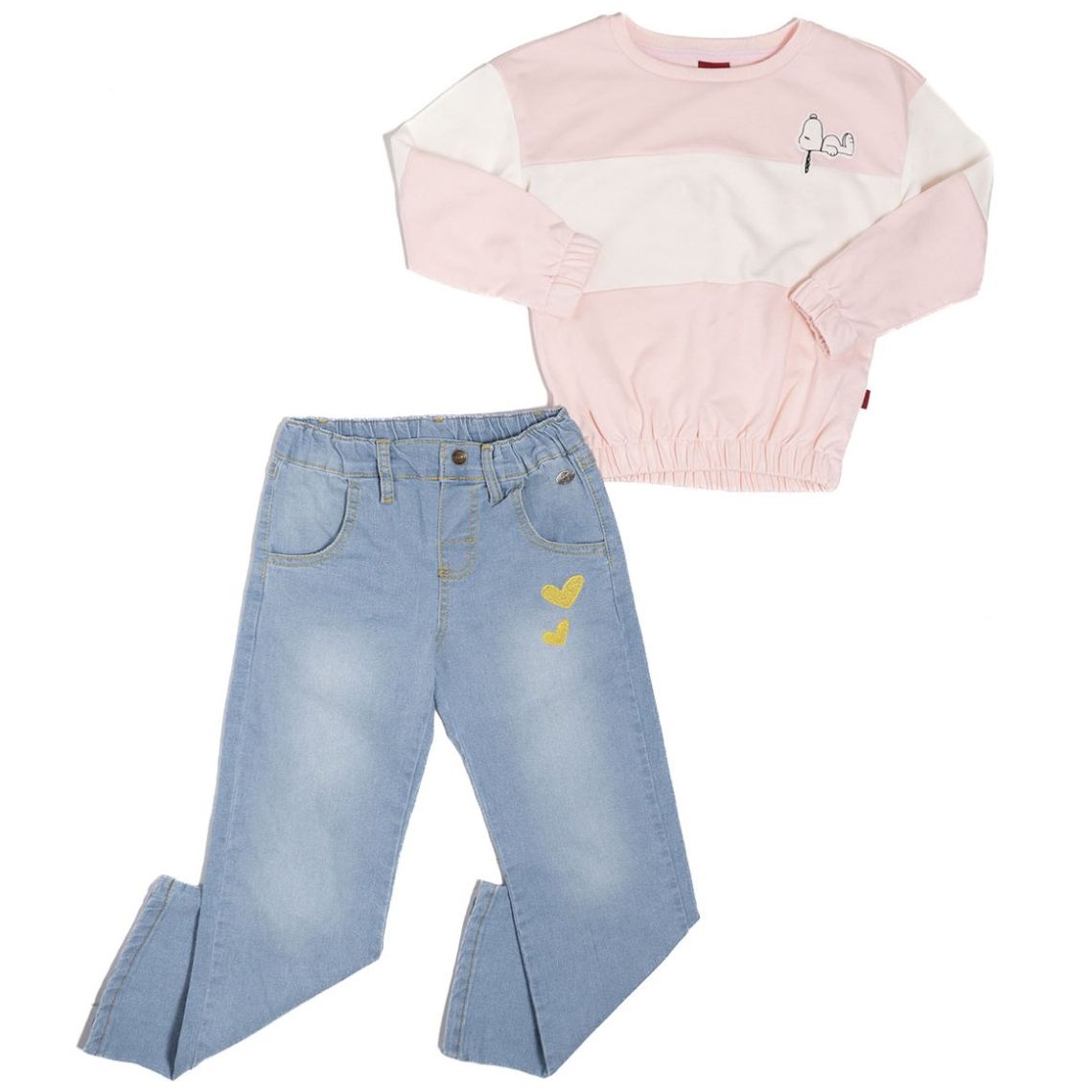 Conjunto de Sudadera y Pantalón para Niña Snoopy