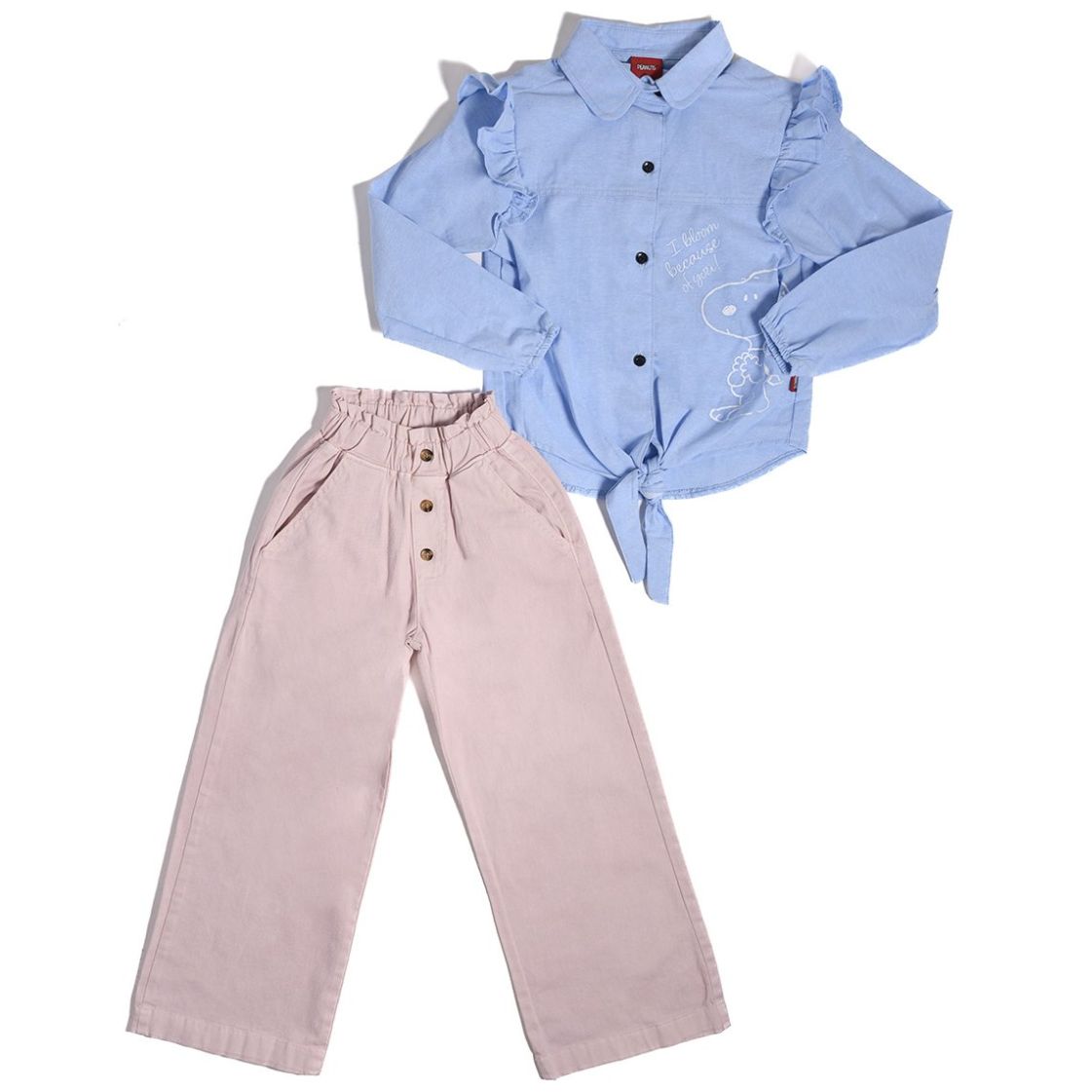 Conjunto de Blusa y Pantalón para Niña Snoopy