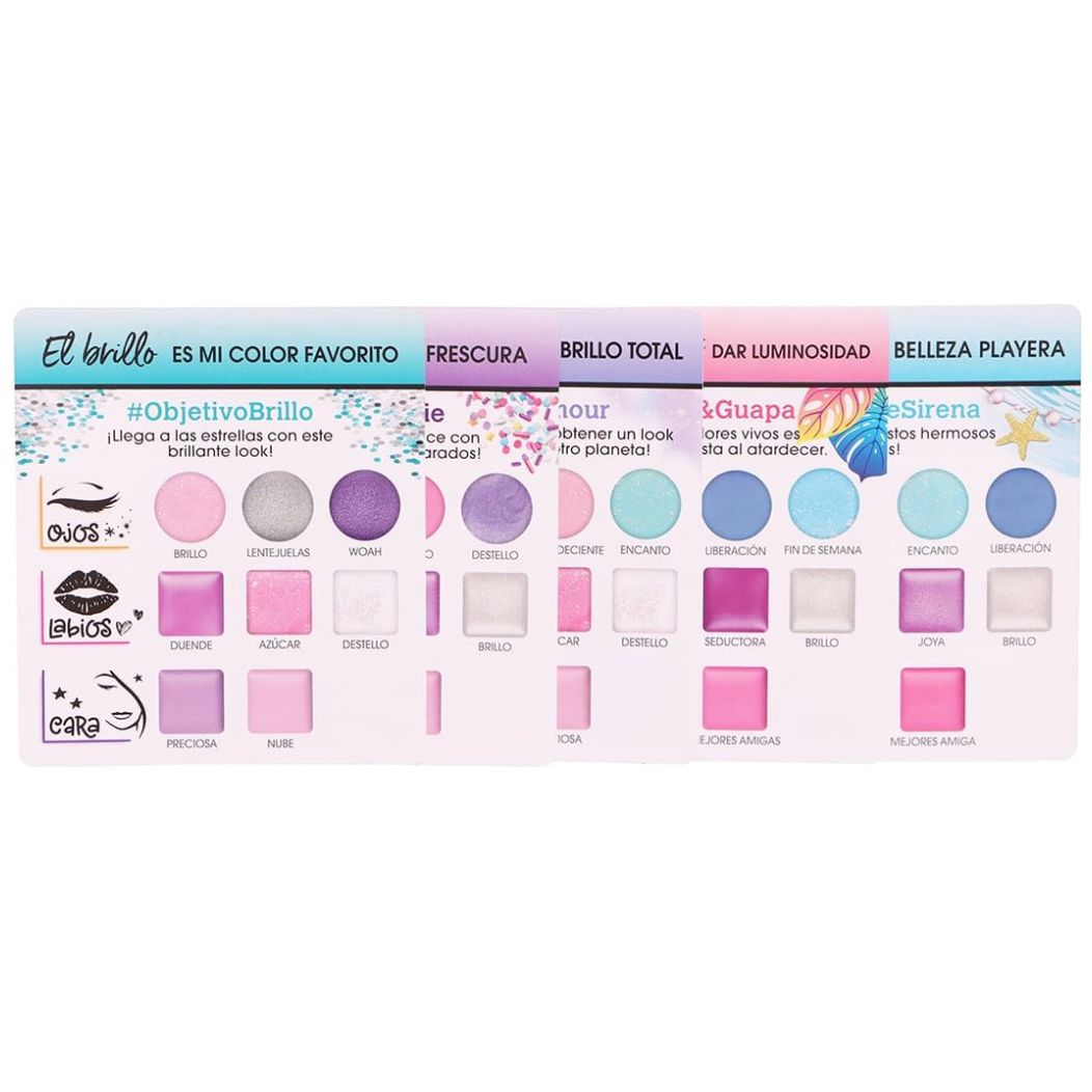 Shimmer Sparkle Set Maquillaje y Belleza Ruz