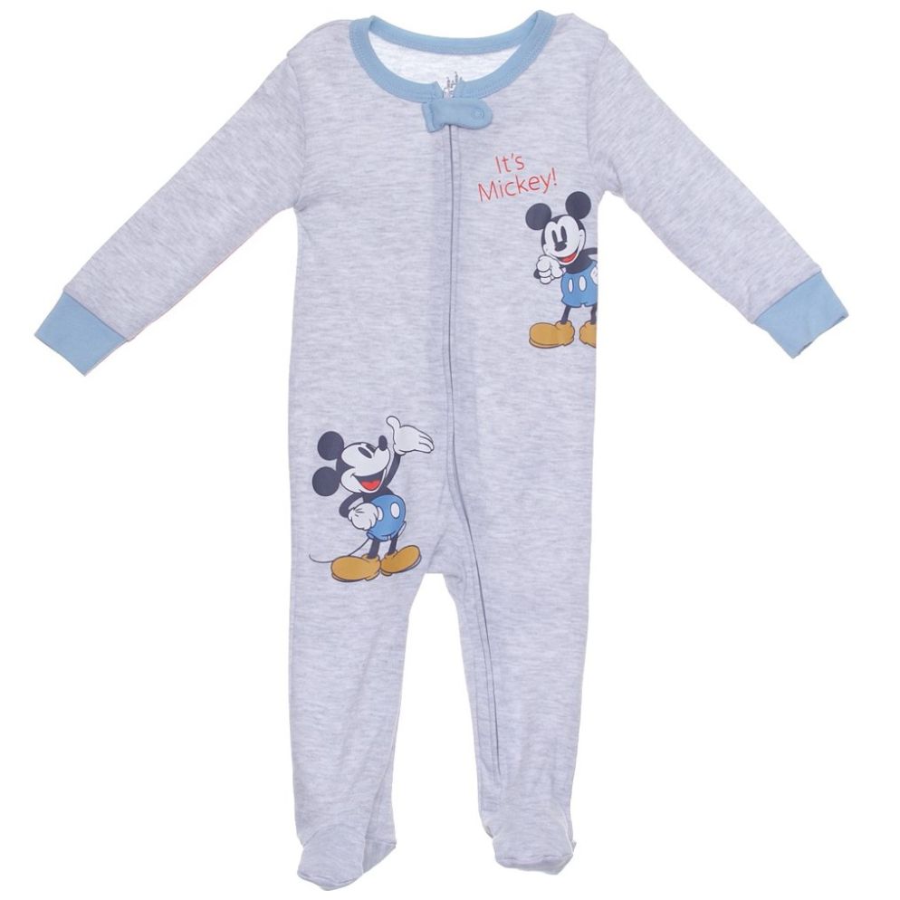 Set de Pijama Mameluco Mickey Mouse para Bebé Niño Disney