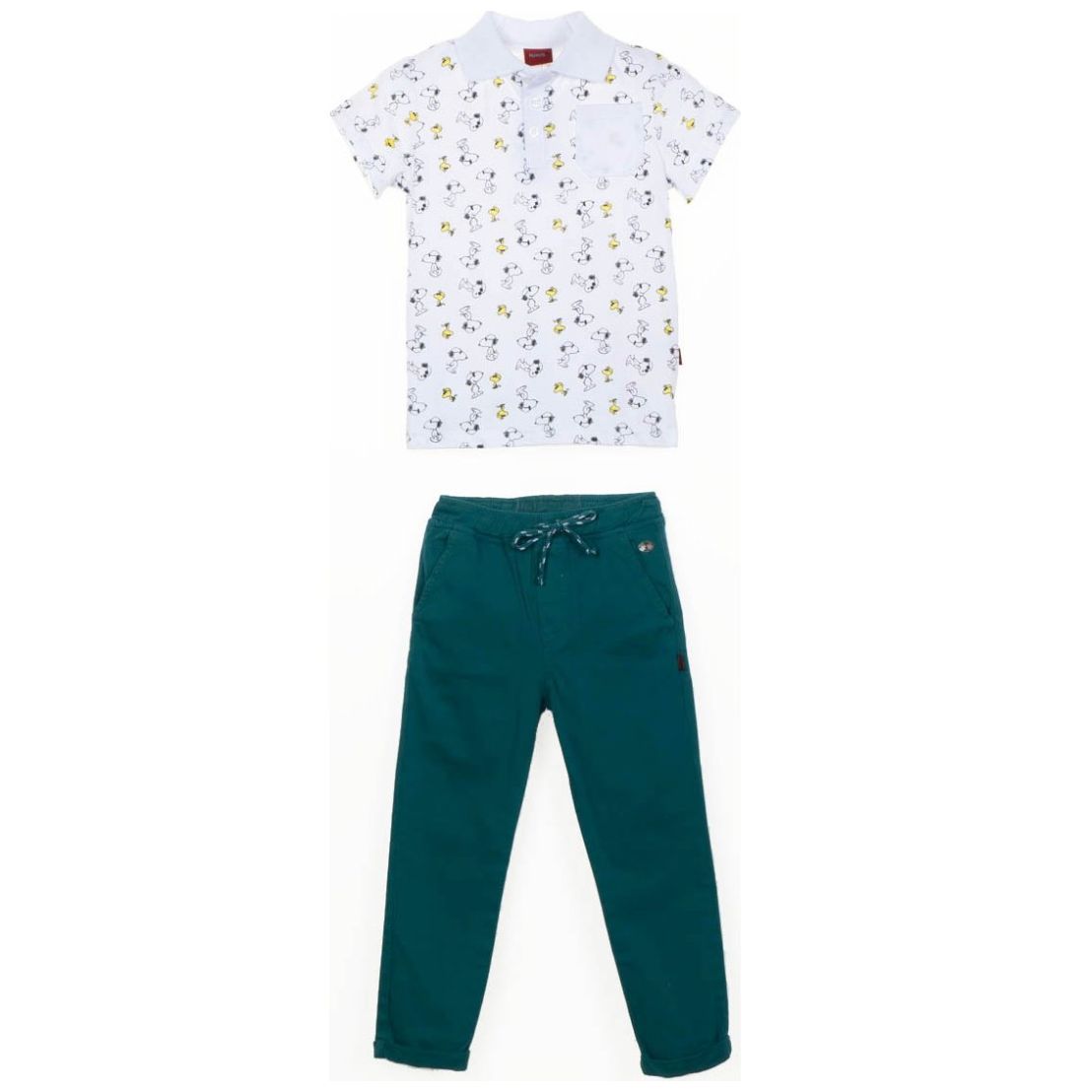 Playera y Pantalón para Niño Snoopy