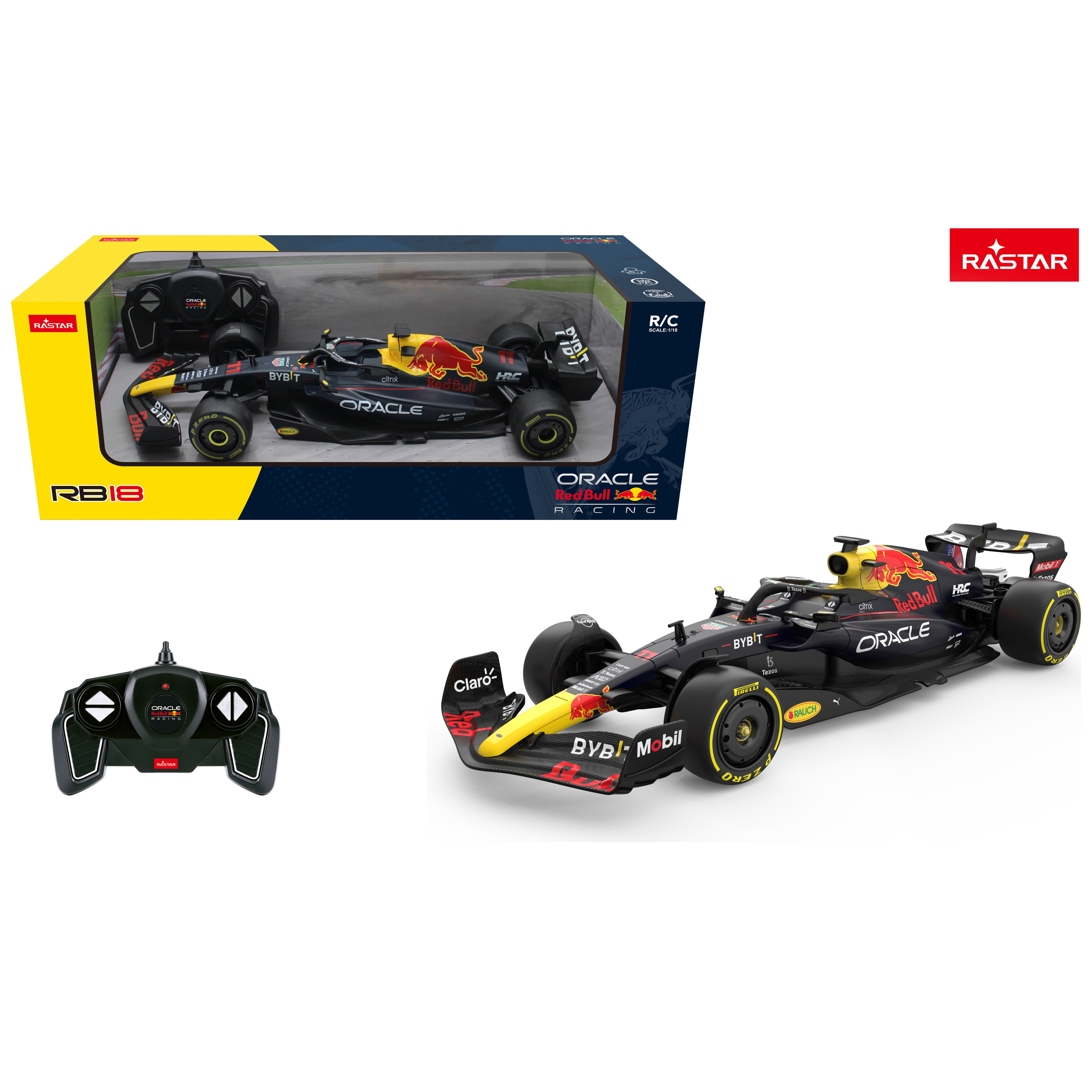 Radio Control Red Bull Racing Rb18 118 Rastar