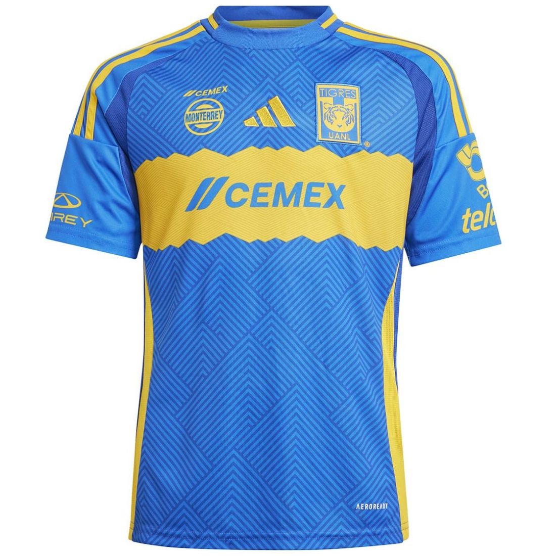 Jersey de Fútbol Club Tigres 2024 para Juniors Adidas