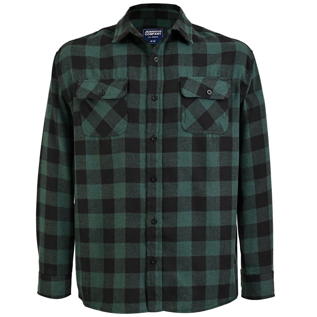 Camisa a Cuadros para Hombre Jeanious